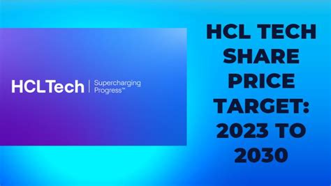 Hcltech share price - Oct 10, 2023 · Hcl Tech stock price went up today, 10 Oct 2023, by 0.84 %. The stock closed at 1248.6 per share. The stock is currently trading at 1259.15 per share. 